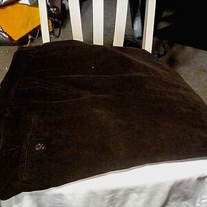 CLUB ROOM By  MACYS  Curdoroy men brown pants Made in Egypt , VINTAGE -2012